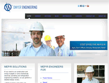 Tablet Screenshot of dwyer.com
